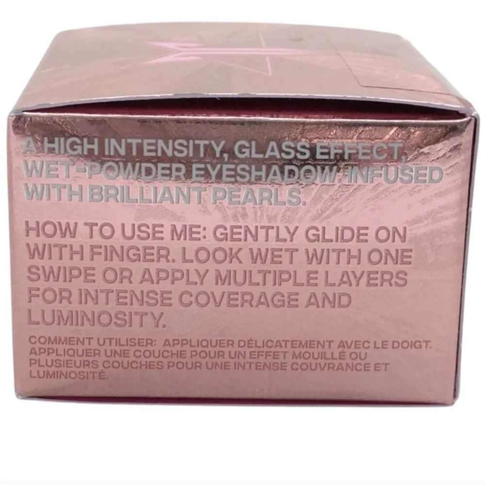 JEFFREE STAR NIB Eye Gloss PEACH GODDESS Peachy Gold Metallic SEALED
